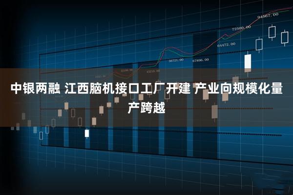 中银两融 江西脑机接口工厂开建 产业向规模化量产跨越